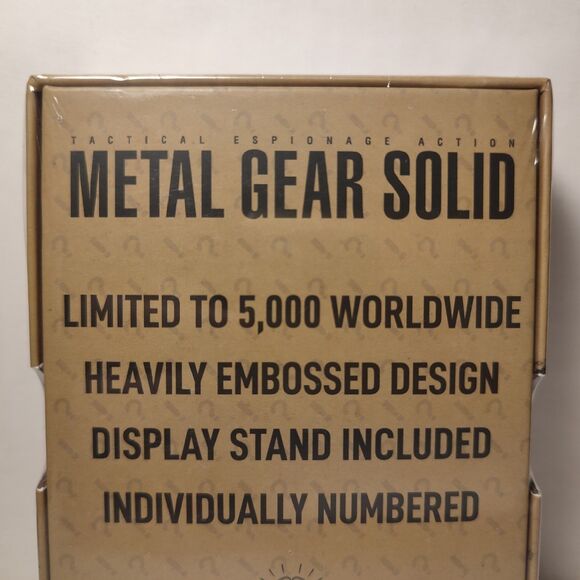 Metal Gear Solid 2 Snake & Raiden Silver Statues Official MGS Metal Figurine Set - Picture 3 of 8